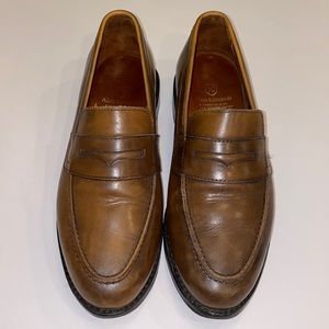 Allen Edmonds Size 8E Bourbon Loafers